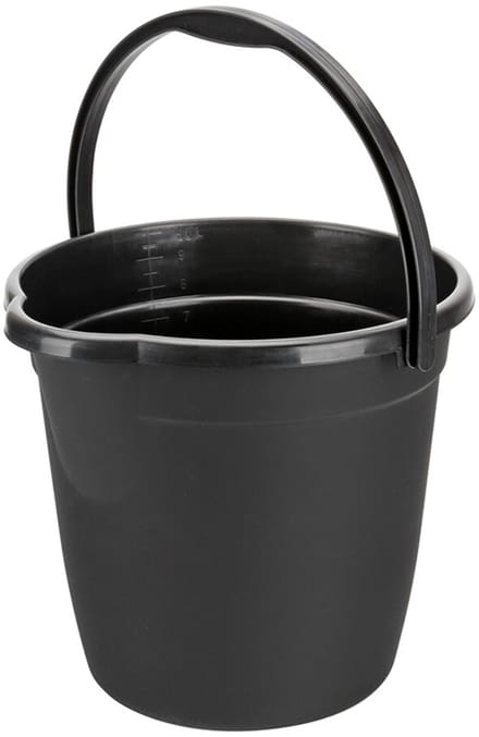 Emmer - 10 L - zwart