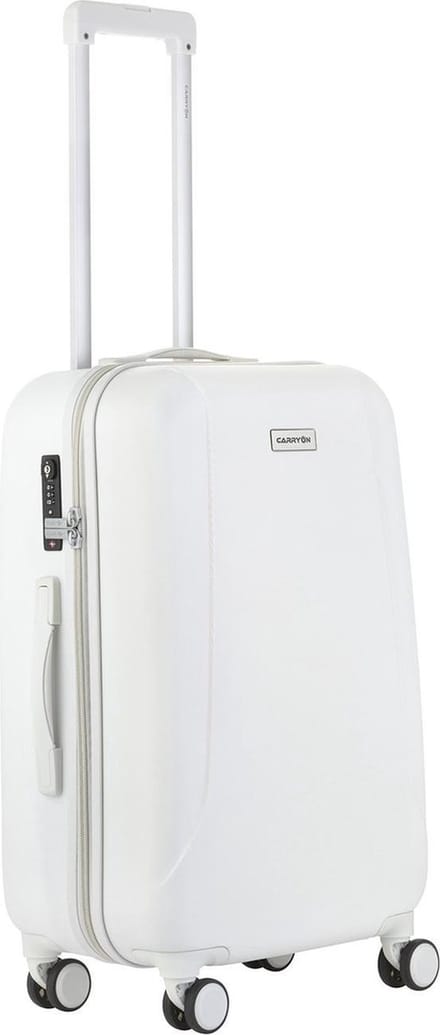 CarryOn Skyhopper Middenmaat Koffer 57 Ltr - Reiskoffer 68cm - Wit