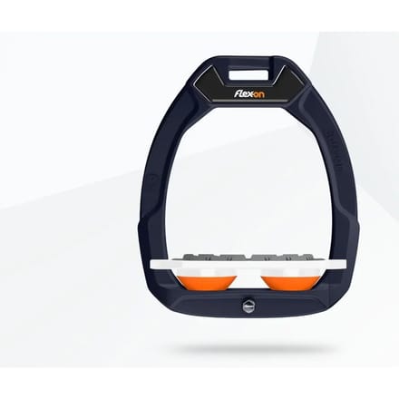 Veilige rijzwepen Plat Grip Marine/Wit/Oranje Flex-On Safe-On