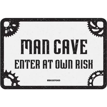 Garage metalen plaat Oxford Man Cave