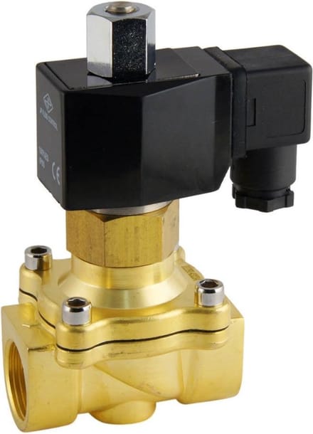 Magneetventiel DF-SB 3/4'' NO messing EPDM 0-3bar 24V DC - DF-SB034B200E-024DC