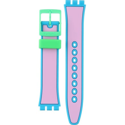 Swatch Plastic - Originals Medium (34mm) /Access/Solar/Musicall/Stop - G/SK/SL/SR/SS/SO28 AGZ342 GZ342 Serious Action band