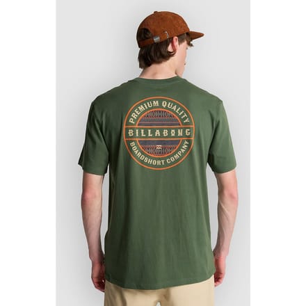 Billabong Rotor T-shirt Met Korte Mouwen Groen S Man