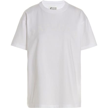 Maison Margiela Witte Katoenen T-shirt