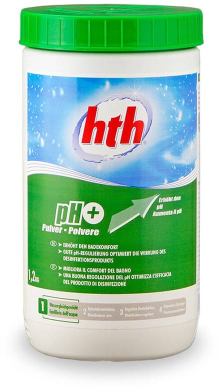 HTH pH Plus Poeder (1,2 kg)