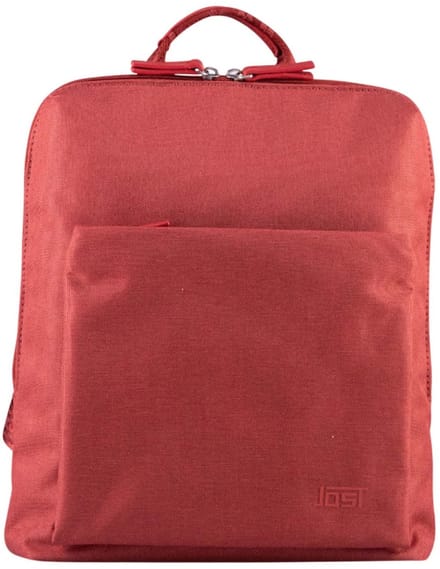 JOST vrijetijdsrugzak rugzak met laptopvak Bergen Daypack Backpack Red rood