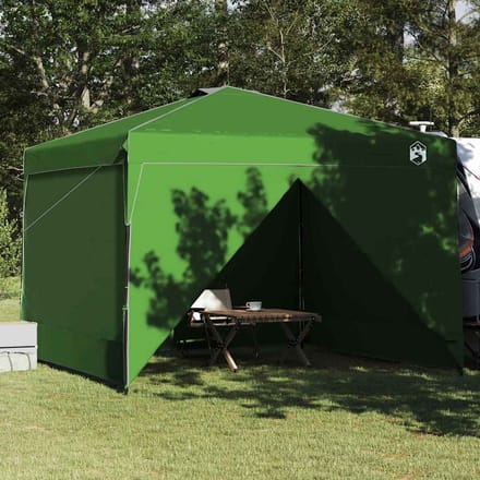 vidaXL - Luifel - Tent - 290 - x - 290 - x - 251 - cm - Groen - Stof