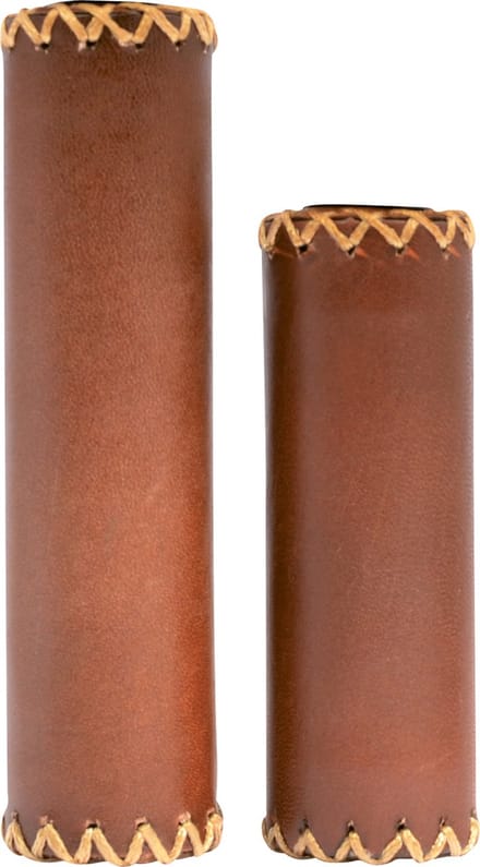 Simson Handvatten Leer Bruin Kort/Lang