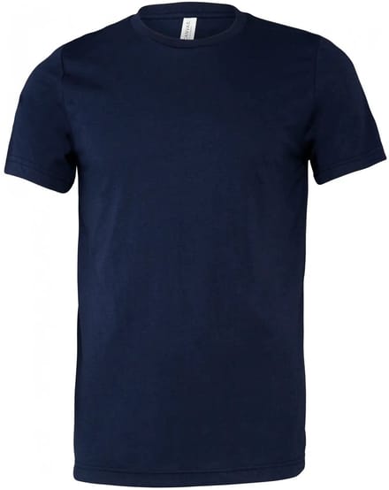 Bella+Canvas Unisex Triblend Crew Neck T-Shirt CV3413 - Solid Navy Triblend - XXL