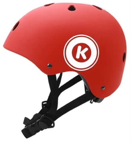 Kick'n'Roll Kinderhelm - H1 - Rood- Verstelbaar - 54-58cm