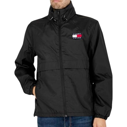 Tommy Jeans herenblouson met klassiek logo en vlagmotief