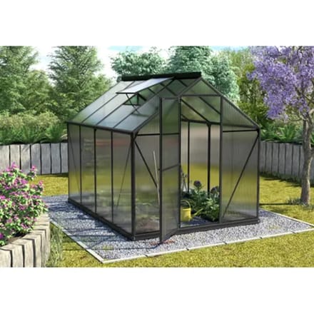 Vitavia Tuinkas Triton 5000 - Polycarbonaat 4mm - Zwart - 198x256x207cm