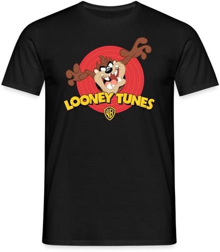 Looney Tunes Tasmanian Devil T-Shirt Heren