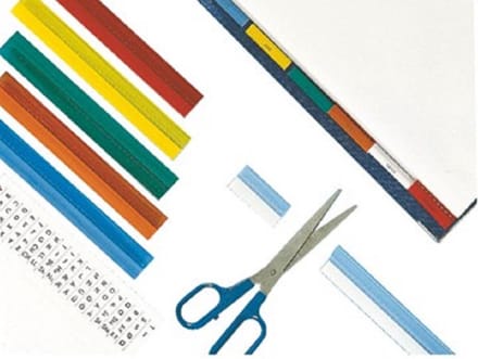 Esselte - zelfklevende ruiters - zakje 10 pvc - 3 cm
