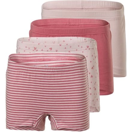 LUPILU Set van 4 kinder onderbroeken (Lichtroze/roze, 98/104)