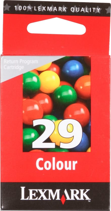 Lexmark 29 - Inktcartridge Magenta / Cyaan / Geel