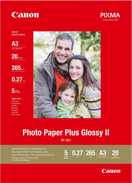 Canon PP-201 Papier - A3 / 20 vellen / 260 g