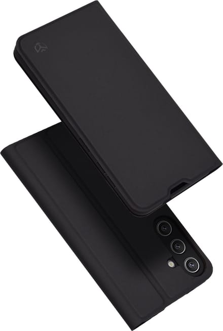 Hoesje geschikt voor Samsung Galaxy S24 - Techsuit Magskin Book Wallet Case - Zwart