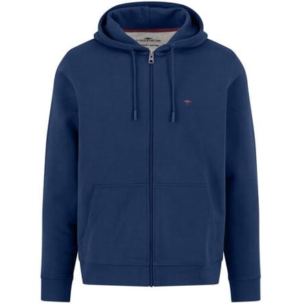 Fynch-Hatton Vest Hooded Sweat Cardigan Midnight / male