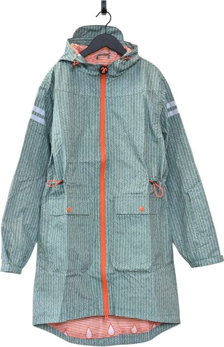 Ducksday - regenjas voor dames halflang - waterdicht - Manu - X-Large