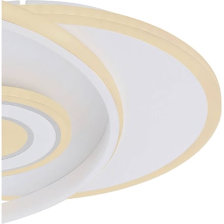 Globo - plafonniere - Roderick - wit - metaal - LED - 48442-50