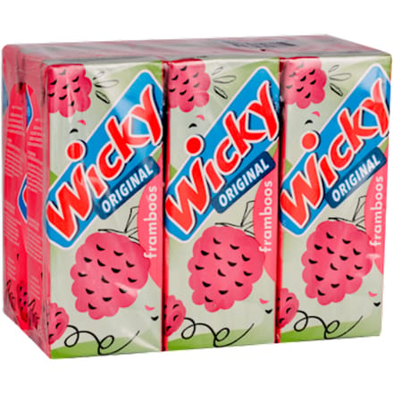 Original framboos 6-pack