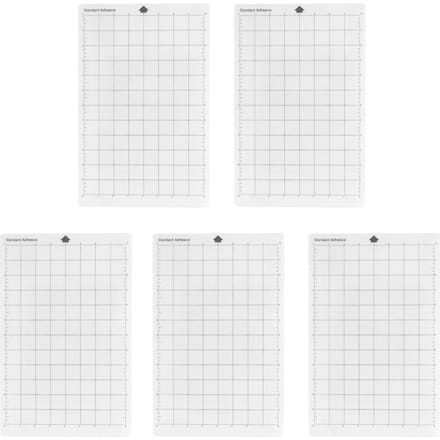 5 Stuks Standaard Grip Snijmat Plakkerige Snijpad Vervanging Antislip Grid voor Silhouette Cameo white