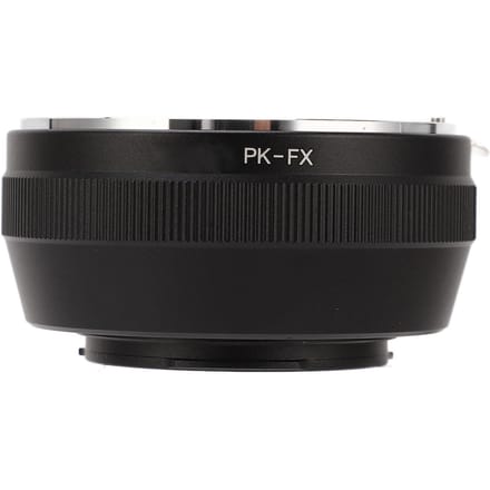 Handmatige Focus Lens Mount Adapter PK FX Lens Mount Adapter Ring voor FX Bajonet Camera X A1 X A2 X A3 black