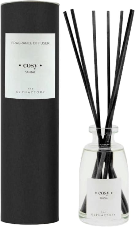 The Olphactory Luxe Geurstokjes | Reed Diffuser #cosy - kardemom komijn sandelhout vanille amber
