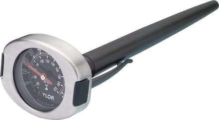 Taylor Thermometer Pro 15,5 X 4,5 X 3,5 Cm Rvs Zilver