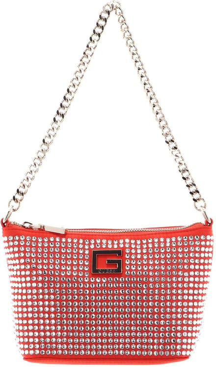 GUESS Schoudertas Spark Micro Mini Bag Orange Oranje