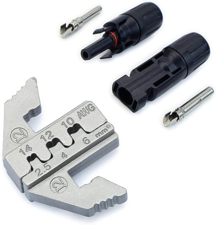 Krasgereedschap voor Zonnepanelen - 2.5-6 mm²