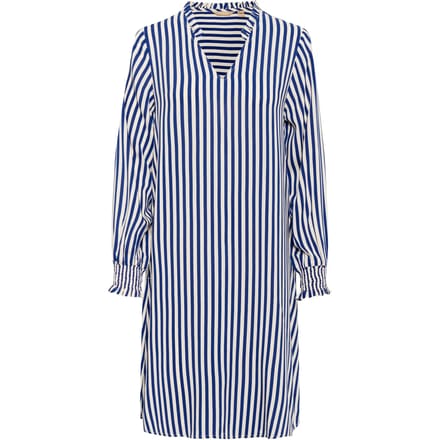 Jurk Relaxed fit blue white