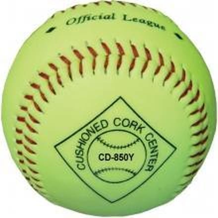 Covee/Diamond CD-850-Y Honkbal: 8,5 inch Safety Vinyl (12 st.)