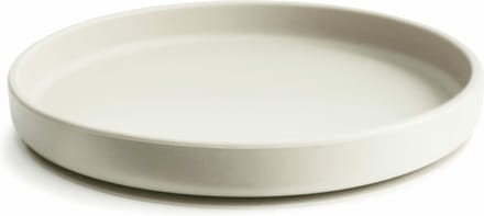 Mushie - Silicone Bord met Zuignap - Borden & kommen - Ivory