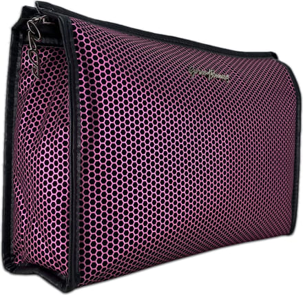 Gérard Brinard Luxe Toilettas Zwart/Zilver reizen vakantie make-up