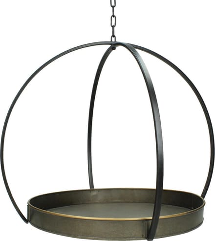 Wants&Needs Dienblad Metaal Grijs 44 X 44 X 38