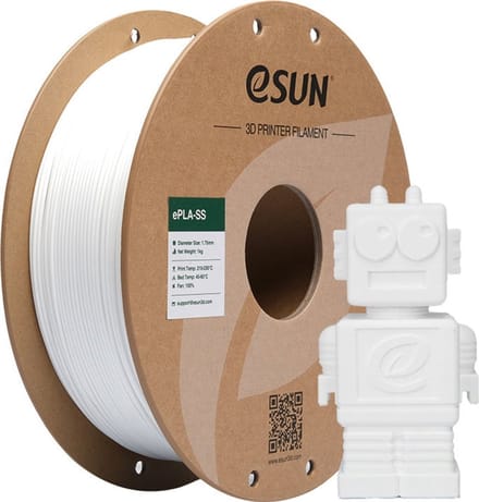 eSun ePLA-SS Koudwit SuperSpeed / Cold white SS 1kg - 1.75mm - 3D printer filament