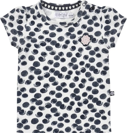 Dirkje - Meisjes Shirt - Navy - Maat 80