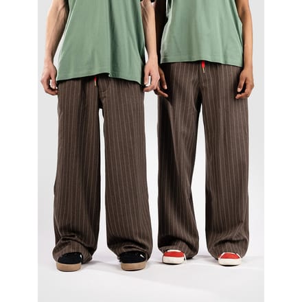 Deus Ex Machina Hear & Now Stripe Broek bruin