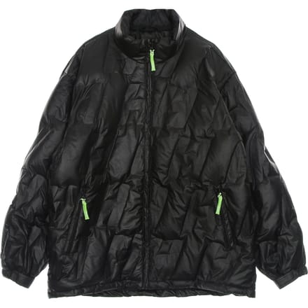 Gewatteerd herenjack met monogram