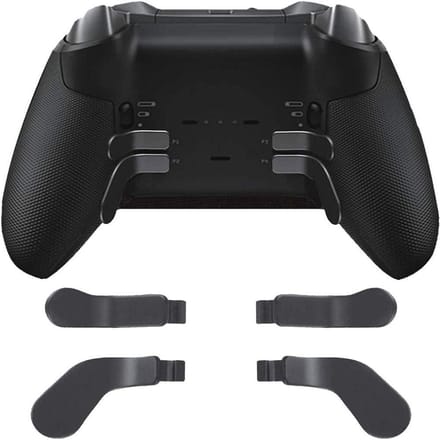 4 stuks metalen peddels vervangen voor Microsoft Xbox One Elite Controller Series 2 black