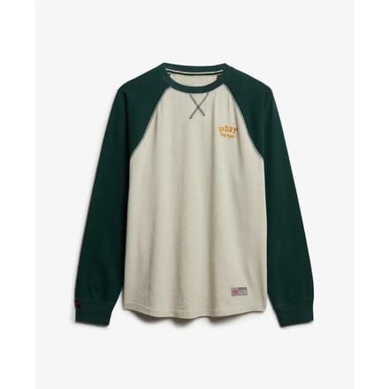 T-shirt met lange mouwen Superdry Vintage Athletic Baseball