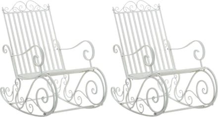 CLP Smilla Set van 2 schommelstoelen wit