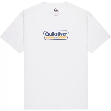 Quiksilver Ev Starting Grid T-shirt Met Korte Mouwen Wit M Man