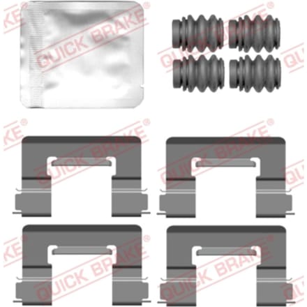 Toebehorenset, schijfremblok QUICK BRAKE 109-0164