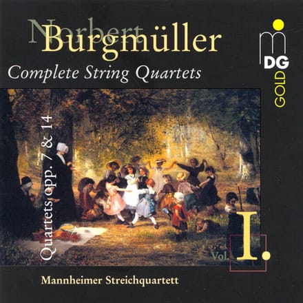 Mannheimer Streichquartett - Burgmüller: Complete String Quartets I (CD)