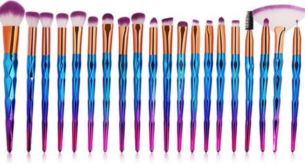 HANGZHOU A LINK STAR TECHNOLOGY CO. - Make-upkwasten Set - 20 stuks - Neon - Synthetisch