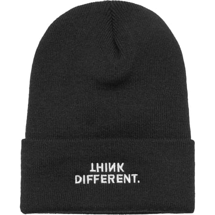 Mister Tee - Think Different Beanie Muts - Zwart