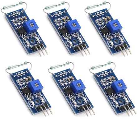 Allecto - Reed Sensor Module - 6 Stuks - Ideaal voor Diy Toepassingen